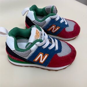 New Balance 574 Toddler Multi-Color Sneakers